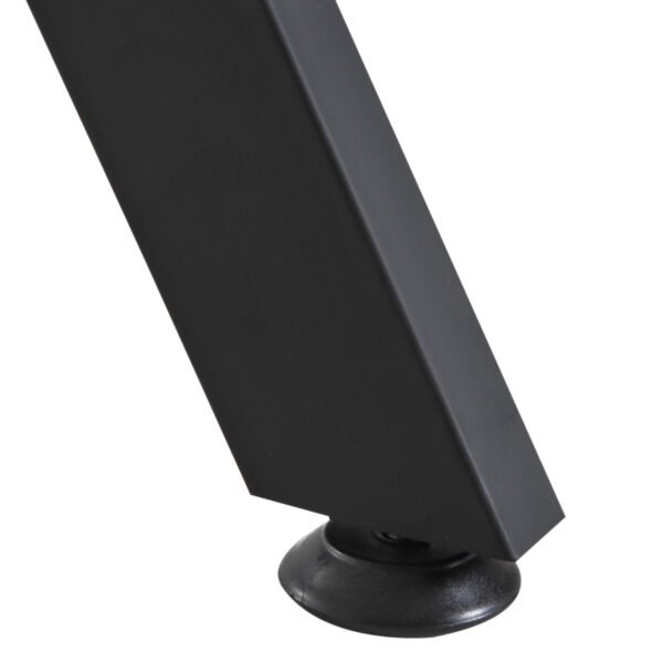 Corner Computer Desk, L-Shaped Desk with CPU Stand, Home Office Laptop Haven, Study Workstation, Black - Image 8
