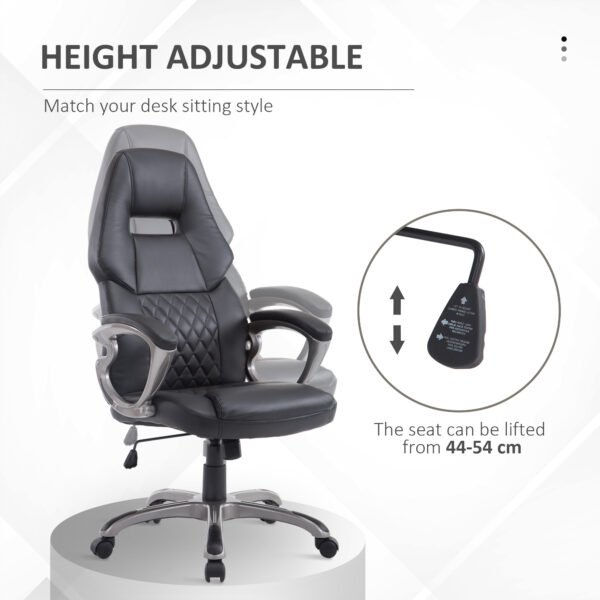 Racing Gaming Sports Chair Swivel Desk Chair Executive Leather Office Chair Computer PC chairs Height Adjustable Armchair - Image 6