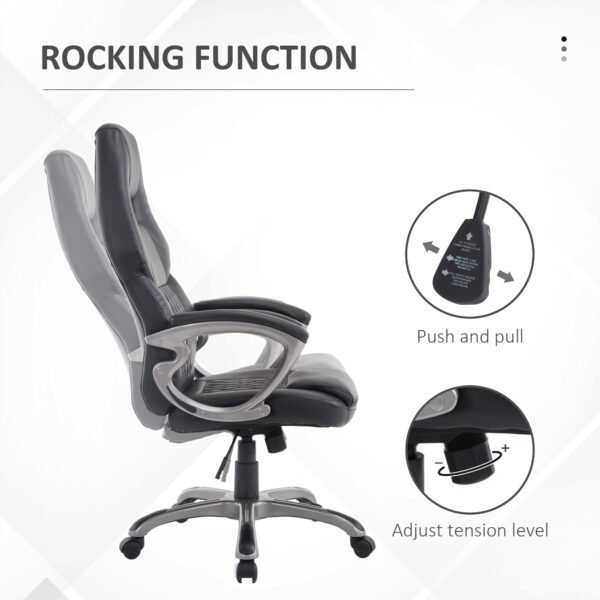 Racing Gaming Sports Chair Swivel Desk Chair Executive Leather Office Chair Computer PC chairs Height Adjustable Armchair - Image 4