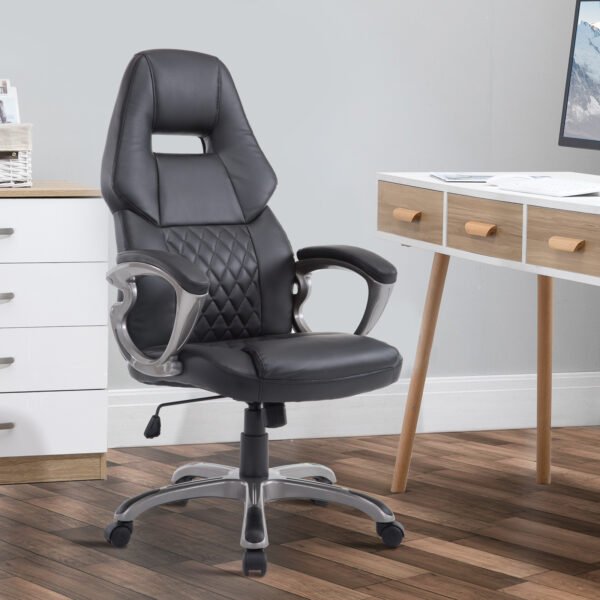 Racing Gaming Sports Chair Swivel Desk Chair Executive Leather Office Chair Computer PC chairs Height Adjustable Armchair - Image 2