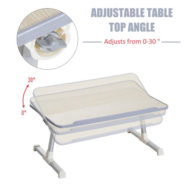 Foldable Laptop Stand Notebook PC Bed Table Desk Portable Height & Angle Adjustable - Image 7
