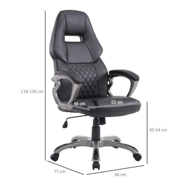 Racing Gaming Sports Chair Swivel Desk Chair Executive Leather Office Chair Computer PC chairs Height Adjustable Armchair - Image 3