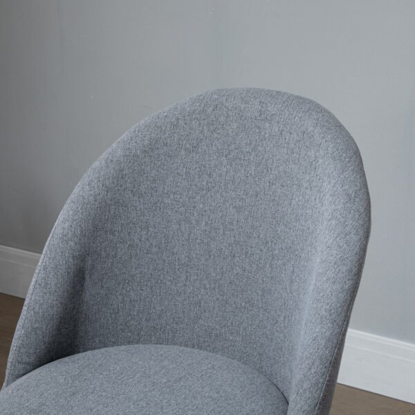 Ergonomic Drafting Chairwith Adjustable Height, Padded Seat, Footrest, Draughtsman Chair, 360¬∞ Swivel Tall Office Chair, Grey - Image 7